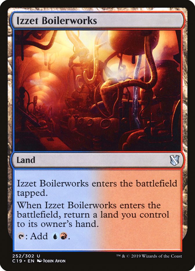Izzet Boilerworks [Commander 2019] | L.A. Mood Comics and Games