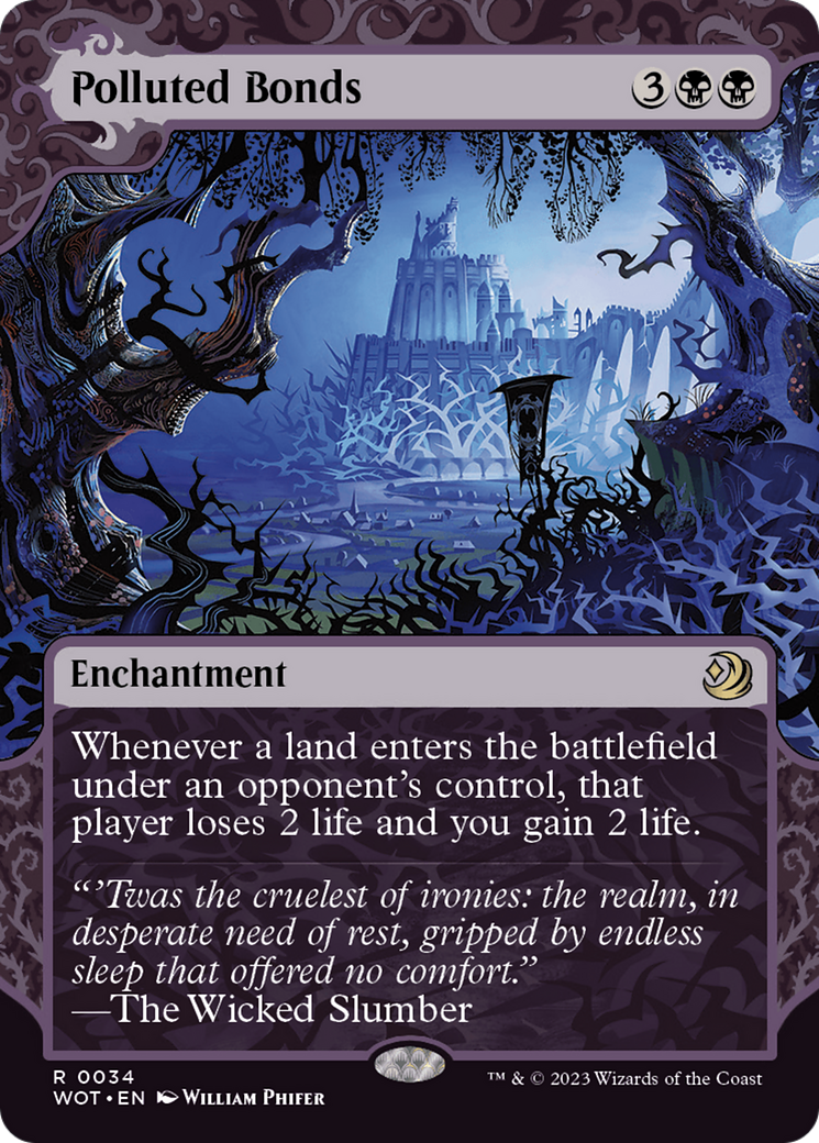 Polluted Bonds [Wilds of Eldraine: Enchanting Tales] | L.A. Mood Comics and Games