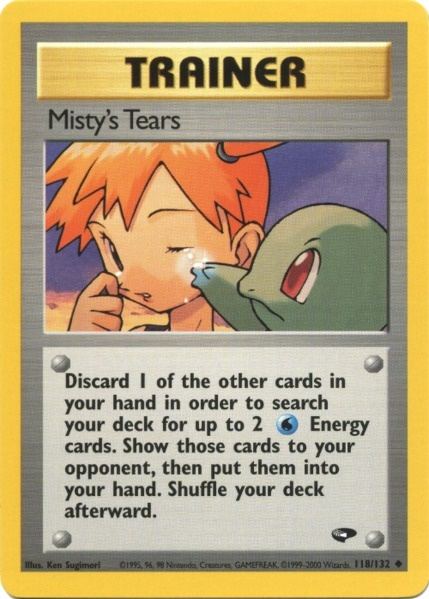 Misty's Tears (118/132) [Gym Challenge Unlimited] | L.A. Mood Comics and Games