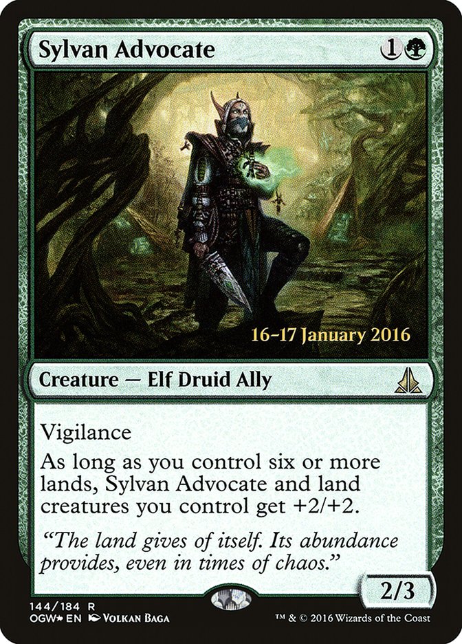 Sylvan Advocate [Oath of the Gatewatch Prerelease Promos] | L.A. Mood Comics and Games