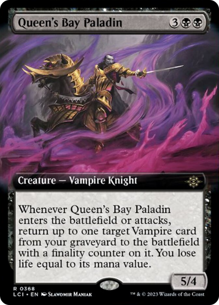 Queen's Bay Paladin (Extended Art) [The Lost Caverns of Ixalan] | L.A. Mood Comics and Games