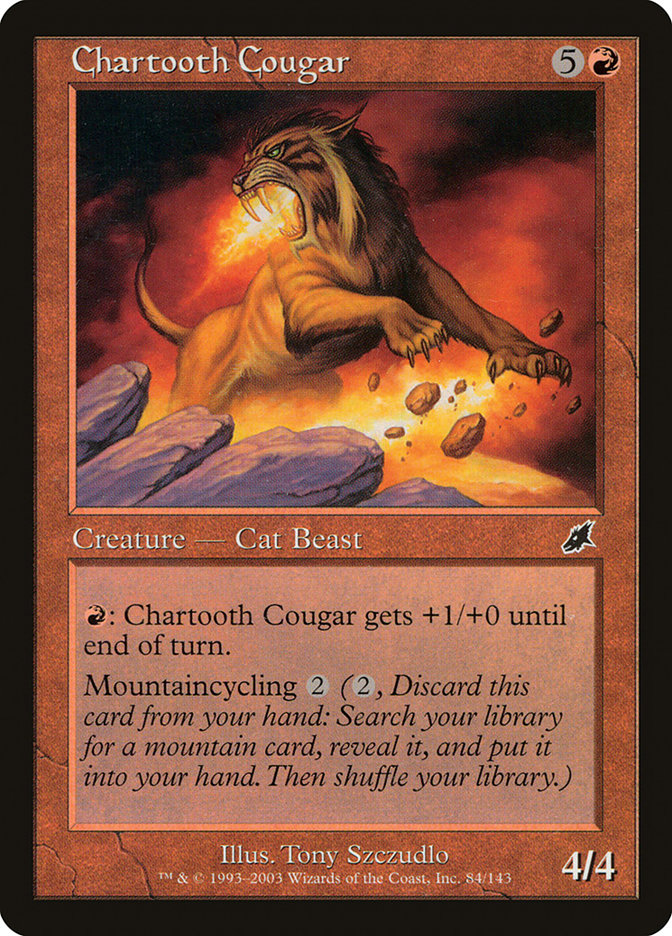 Chartooth Cougar [Scourge] | L.A. Mood Comics and Games