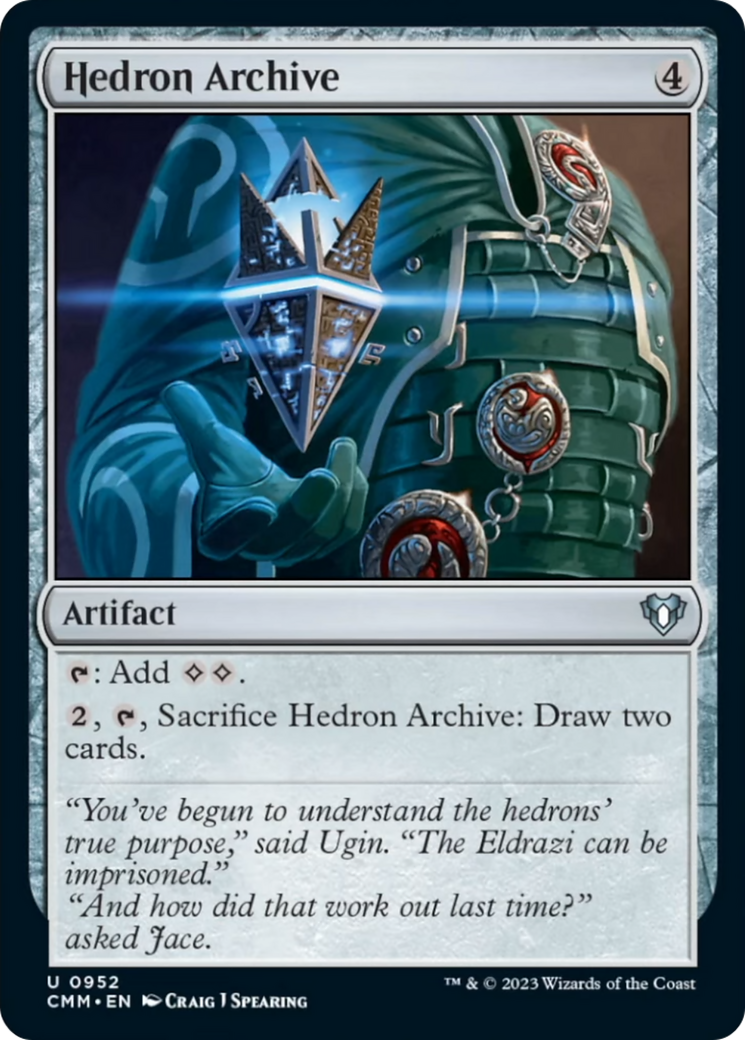 Hedron Archive [Commander Masters] | L.A. Mood Comics and Games