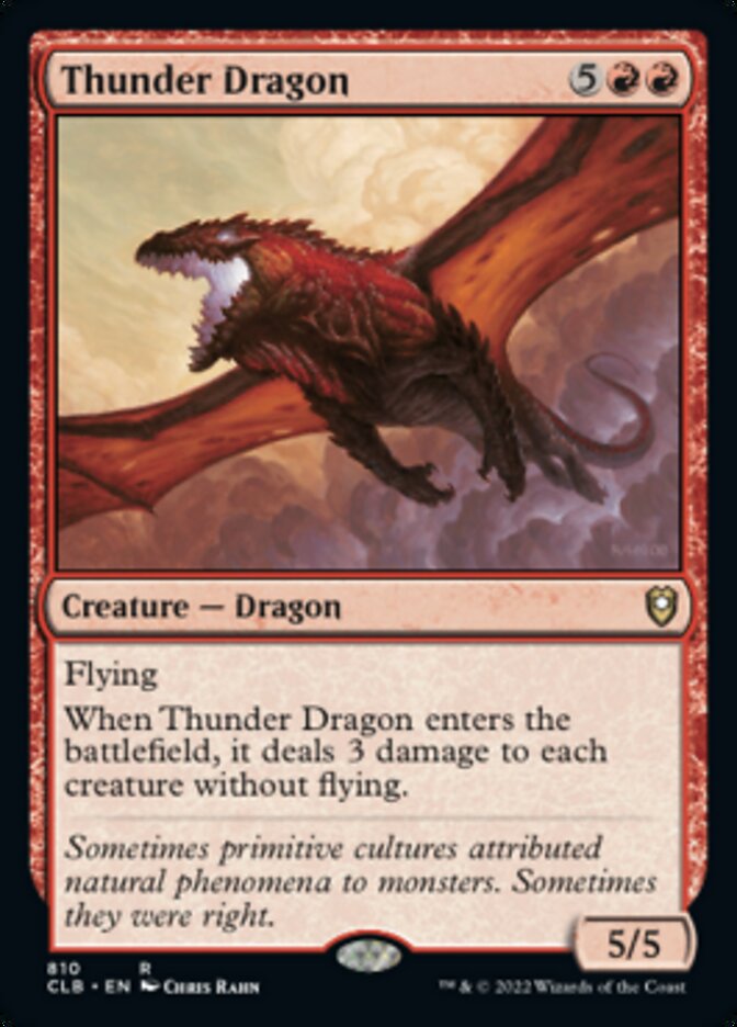 Thunder Dragon [Commander Legends: Battle for Baldur's Gate] | L.A. Mood Comics and Games