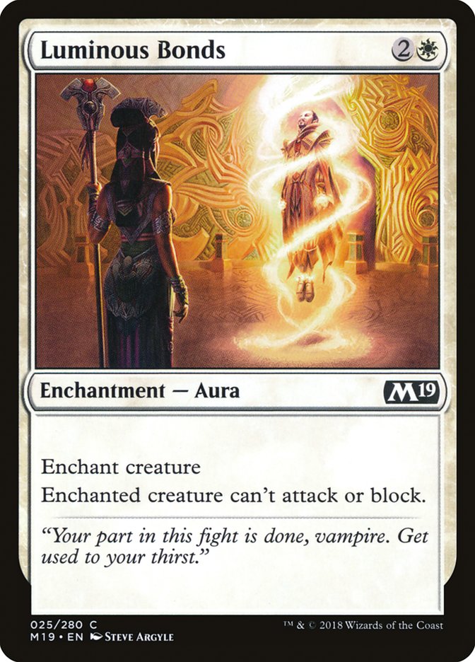Luminous Bonds [Core Set 2019] | L.A. Mood Comics and Games