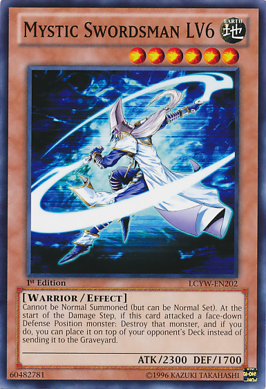 Mystic Swordsman LV6 [LCYW-EN202] Common | L.A. Mood Comics and Games
