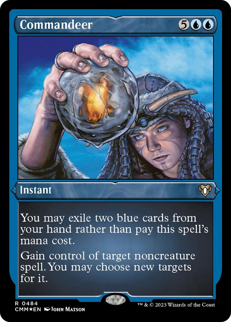 Commandeer (Foil Etched) [Commander Masters] | L.A. Mood Comics and Games