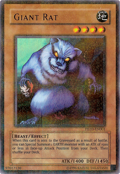 Giant Rat [HL03-EN001] Parallel Rare | L.A. Mood Comics and Games