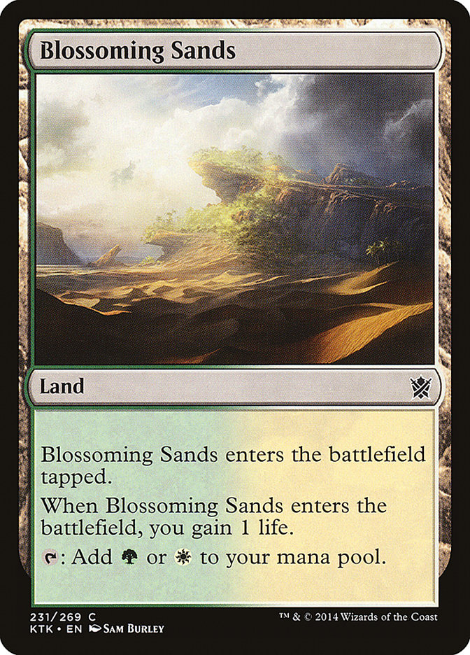 Blossoming Sands [Khans of Tarkir] | L.A. Mood Comics and Games