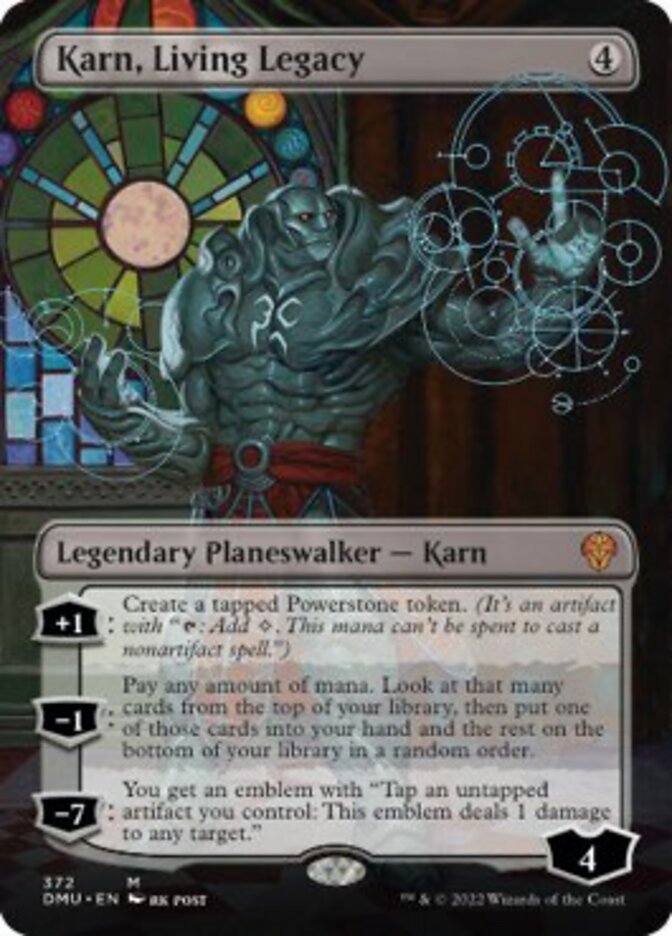 Karn, Living Legacy (Borderless) [Dominaria United] | L.A. Mood Comics and Games