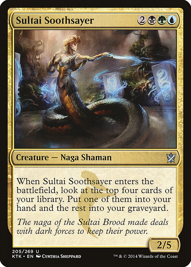 Sultai Soothsayer [Khans of Tarkir] | L.A. Mood Comics and Games