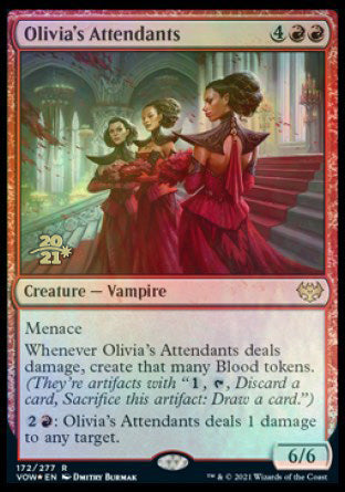 Olivia's Attendants [Innistrad: Crimson Vow Prerelease Promos] | L.A. Mood Comics and Games