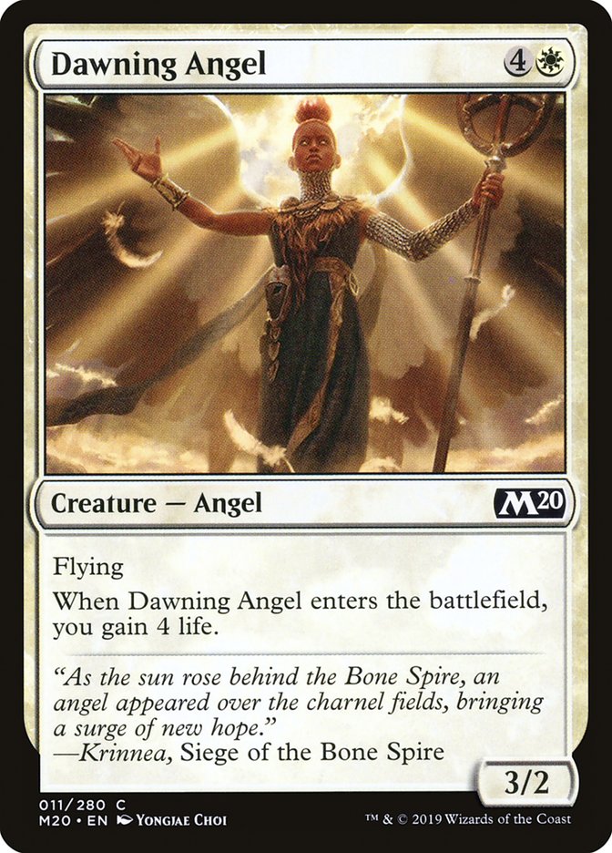 Dawning Angel [Core Set 2020] | L.A. Mood Comics and Games