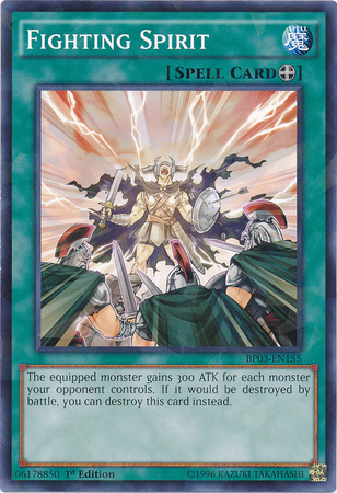 Fighting Spirit [BP03-EN155] Shatterfoil Rare | L.A. Mood Comics and Games