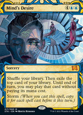 Mind's Desire (Foil Etched) [Strixhaven: School of Mages Mystical Archive] | L.A. Mood Comics and Games