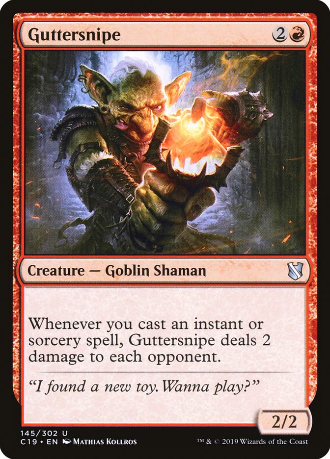 Guttersnipe [Commander 2019] | L.A. Mood Comics and Games