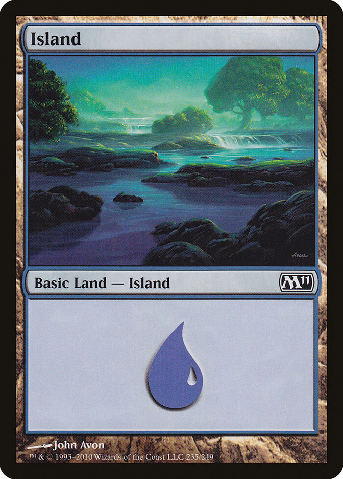 Island (235) [Magic 2011] | L.A. Mood Comics and Games