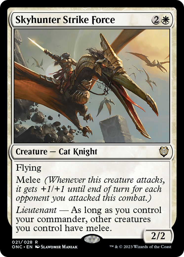 Skyhunter Strike Force [Phyrexia: All Will Be One Commander] | L.A. Mood Comics and Games