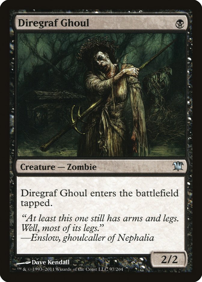 Diregraf Ghoul [Innistrad] | L.A. Mood Comics and Games