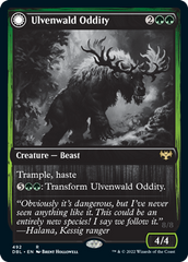 Ulvenwald Oddity // Ulvenwald Behemoth [Innistrad: Double Feature] | L.A. Mood Comics and Games