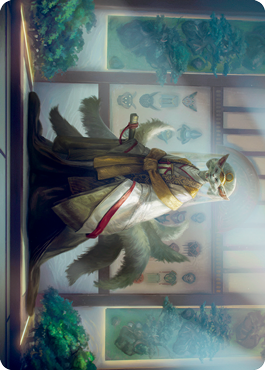 Light-Paws, Emperor's Voice Art Card [Kamigawa: Neon Dynasty Art Series] | L.A. Mood Comics and Games