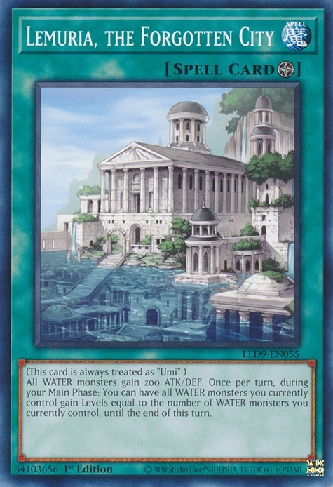Lemuria, the Forgotten City [LED9-EN055] Common | L.A. Mood Comics and Games
