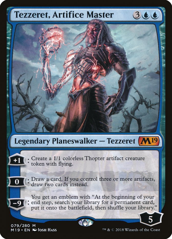 Tezzeret, Artifice Master [Core Set 2019] | L.A. Mood Comics and Games