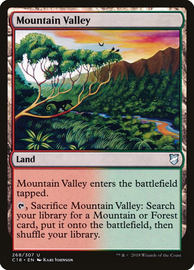 Mountain Valley [Commander 2018] | L.A. Mood Comics and Games