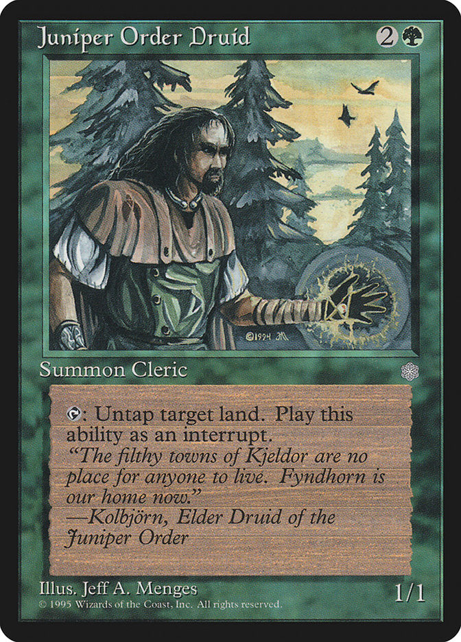 Juniper Order Druid [Ice Age] | L.A. Mood Comics and Games