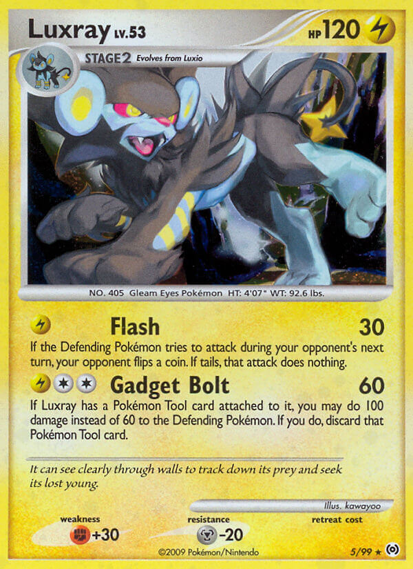 Luxray (5/99) (Theme Deck Exclusive) [Platinum: Arceus] | L.A. Mood Comics and Games