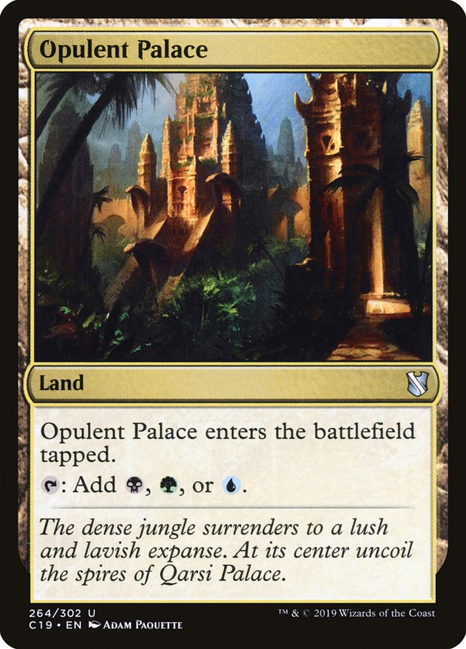 Opulent Palace [Commander 2019] | L.A. Mood Comics and Games