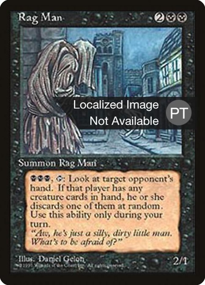 Rag Man [Fourth Edition (Foreign Black Border)] | L.A. Mood Comics and Games