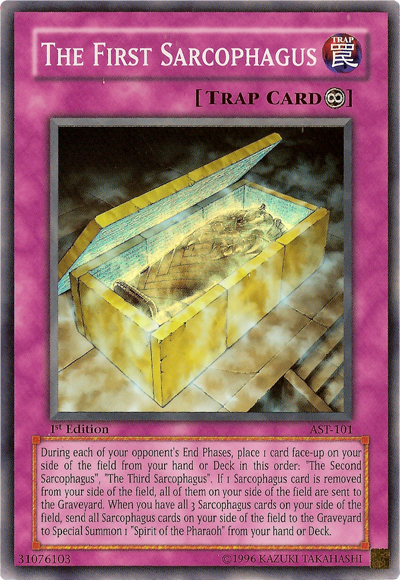 The First Sarcophagus [AST-101] Super Rare | L.A. Mood Comics and Games