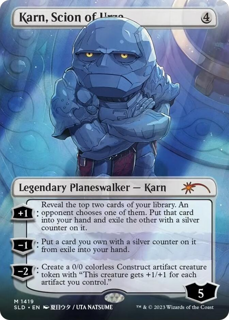 Karn, Scion of Urza (Rainbow Foil) [Secret Lair Drop Series] | L.A. Mood Comics and Games