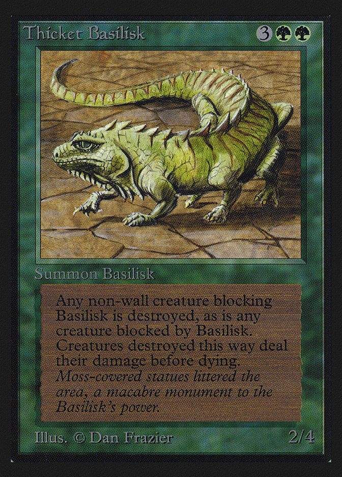 Thicket Basilisk [International Collectors' Edition] | L.A. Mood Comics and Games