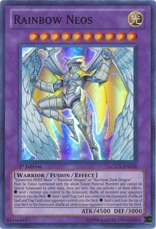 Rainbow Neos [LCGX-EN074] Super Rare | L.A. Mood Comics and Games