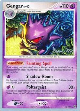 Gengar LV.43 (18/100) (Queengar - Jason Martinez) [World Championships 2009] | L.A. Mood Comics and Games