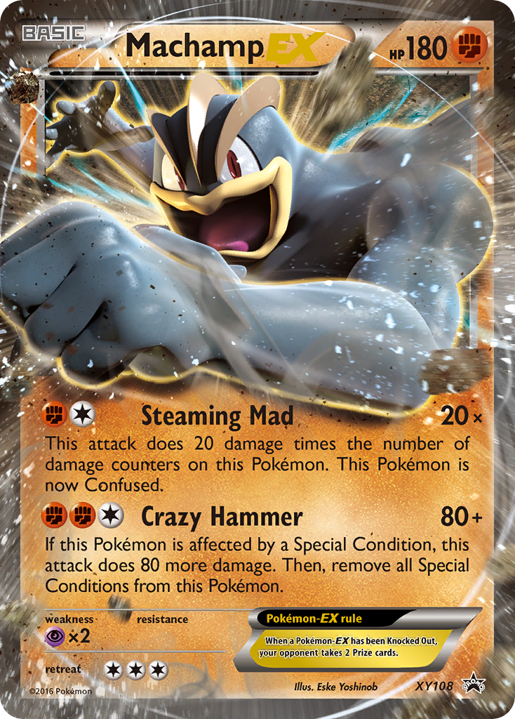 Machamp EX (XY108) [XY: Black Star Promos] | L.A. Mood Comics and Games