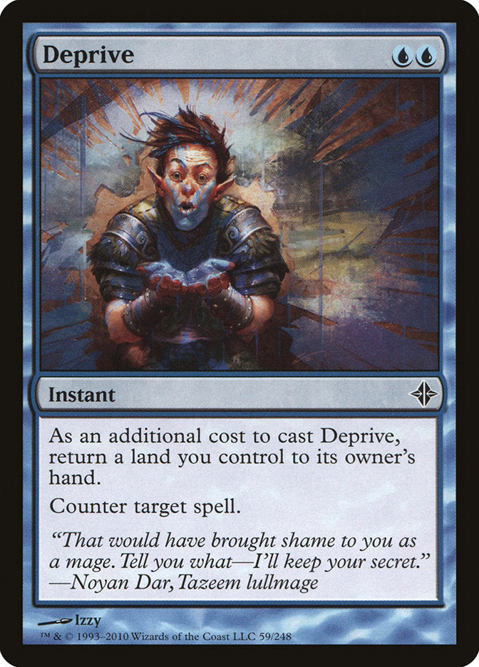 Deprive [Rise of the Eldrazi] | L.A. Mood Comics and Games