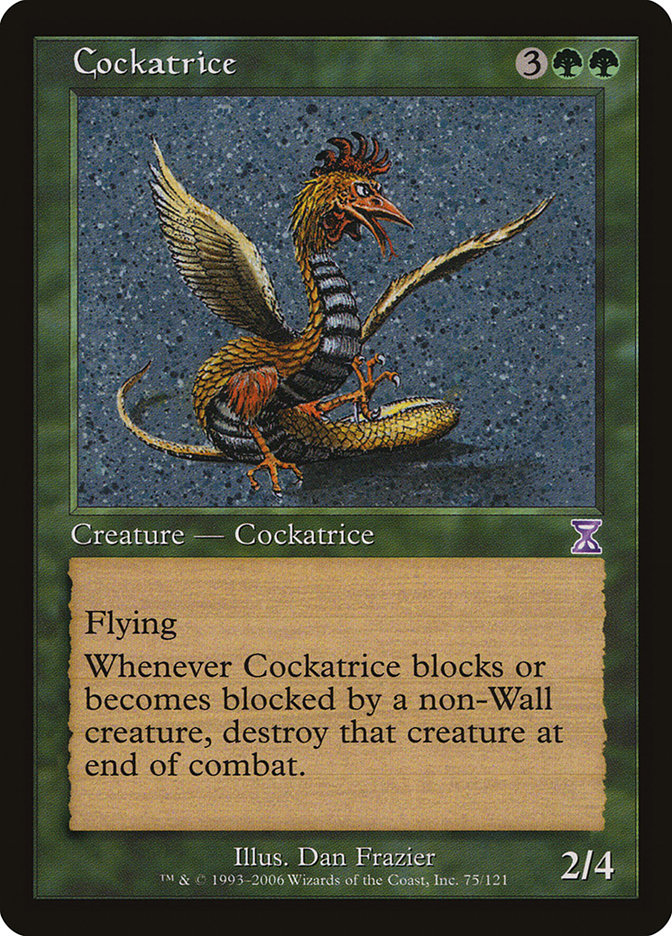 Cockatrice [Time Spiral Timeshifted] | L.A. Mood Comics and Games