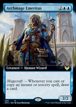 Archmage Emeritus (Extended Art) [Strixhaven: School of Mages] | L.A. Mood Comics and Games