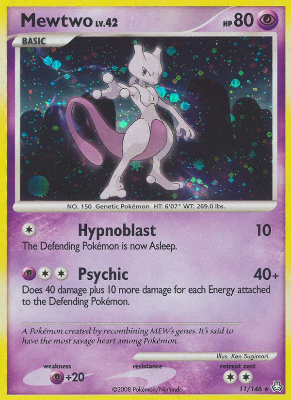 Mewtwo (11/146) [Diamond & Pearl: Legends Awakened] | L.A. Mood Comics and Games