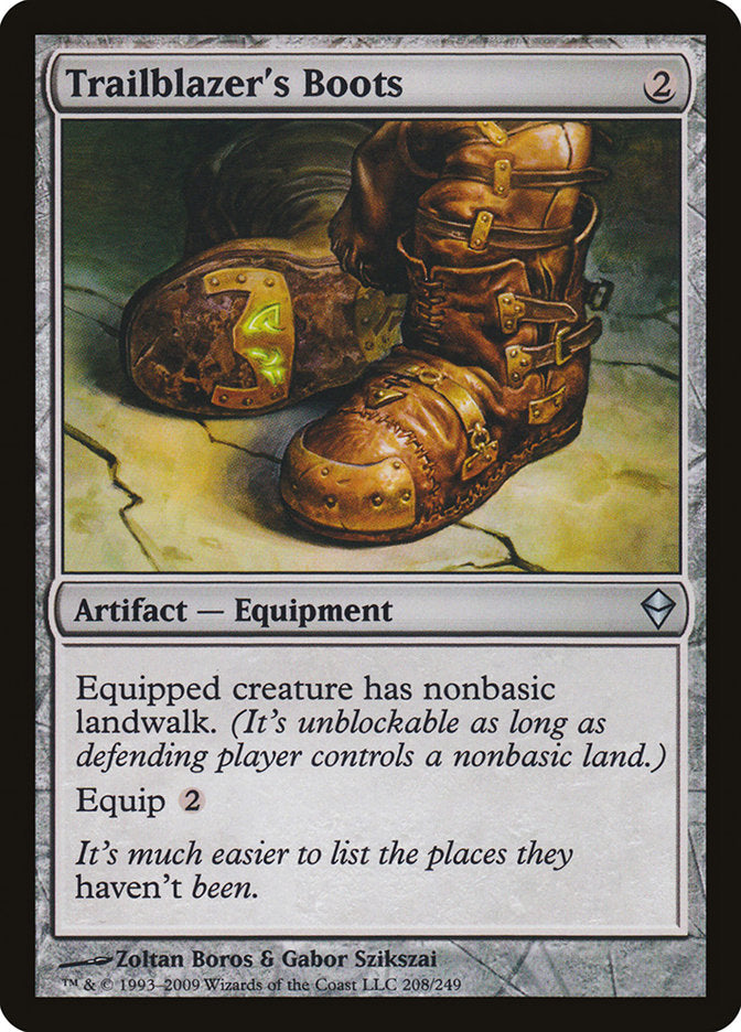 Trailblazer's Boots [Zendikar] | L.A. Mood Comics and Games