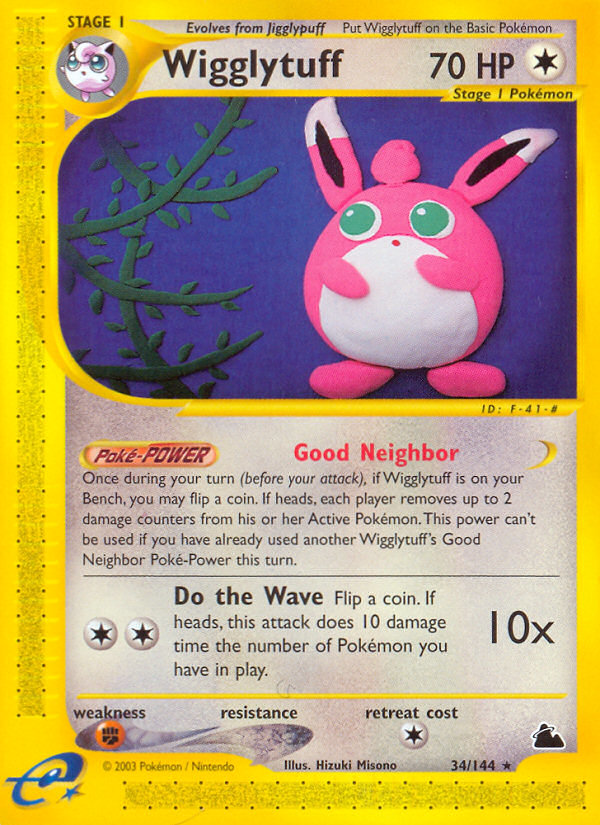 Wigglytuff (34/144) [Skyridge] | L.A. Mood Comics and Games