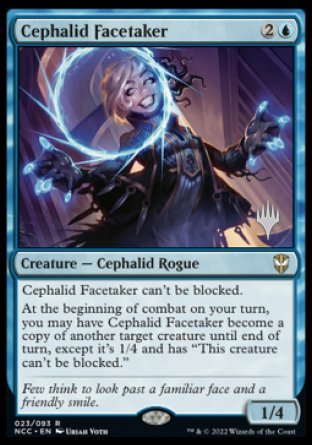 Cephalid Facetaker (Promo Pack) [Streets of New Capenna Commander Promos] | L.A. Mood Comics and Games