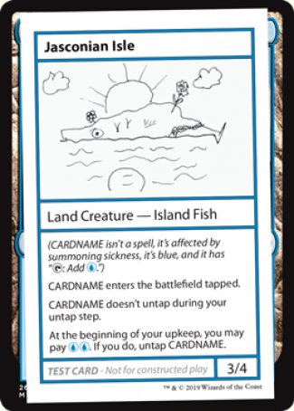 Jasconian Isle (2021 Edition) [Mystery Booster Playtest Cards] | L.A. Mood Comics and Games