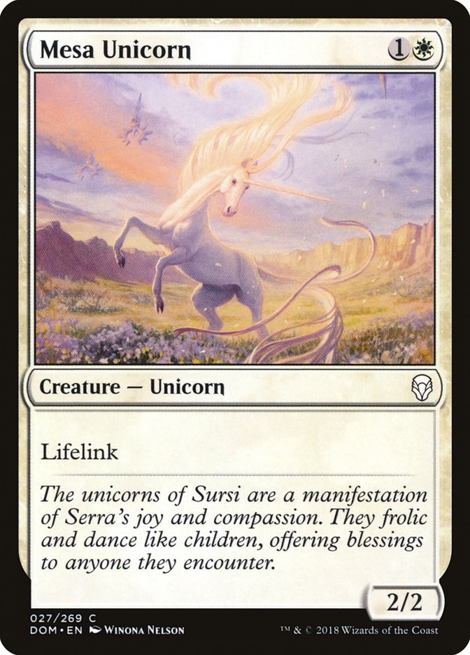 Mesa Unicorn [Dominaria] | L.A. Mood Comics and Games