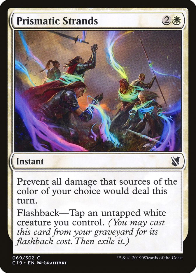 Prismatic Strands [Commander 2019] | L.A. Mood Comics and Games