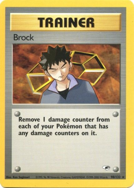 Brock (98/132) [Gym Heroes Unlimited] | L.A. Mood Comics and Games
