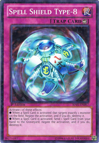 Spell Shield Type-8 [BP01-EN097] Starfoil Rare | L.A. Mood Comics and Games